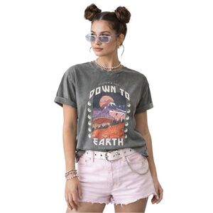 Scotch & Soda “Down To Earth” Graphic T-Shirt | XS | Vintage Wash Tee